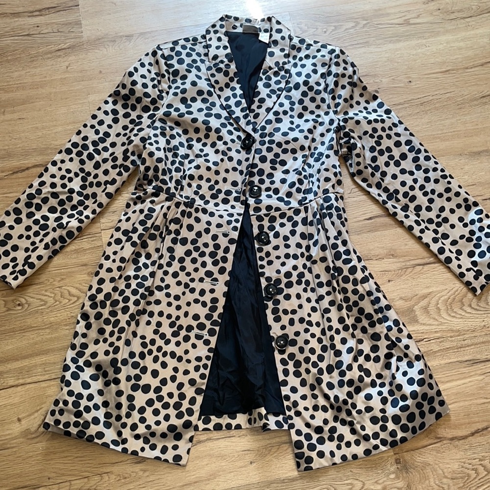 Brand new satin coat